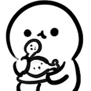 a black and white drawing of a seal holding a baby seal in its arms .