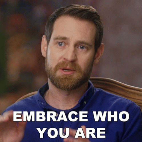 Embrace Who You Are Danny Roberts GIF - Embrace Who You Are Danny Roberts The Real World Homecoming New Orleans GIFs