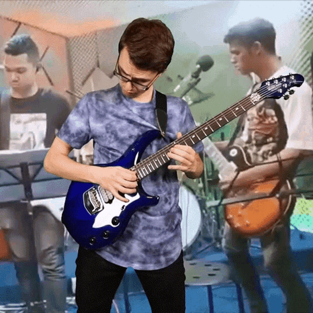 Playing Guitar Steve Terreberry GIF - Playing Guitar Steve Terreberry Stevie T GIFs
