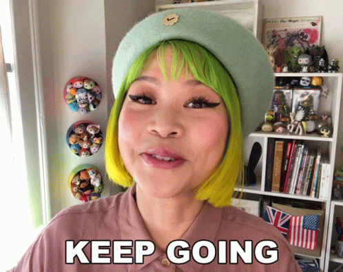 Keep Going Goldie Chan GIF - Keep Going Goldie Chan Proceed GIFs