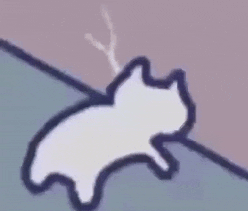 a cartoon dog is laying on the ground next to a star .