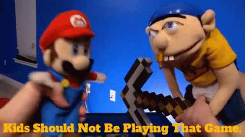 Sml Mario GIF - Sml Mario Kids Should Not Be Playing That Game GIFs