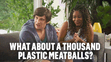 What About A Thousand Plastic Meatballs I Think You Should Leave With Tim Robinson GIF - What About A Thousand Plastic Meatballs I Think You Should Leave With Tim Robinson What Do You Think About Using A Thousand Plastic Meatballs GIFs