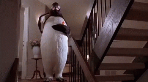 Come Here Penguin GIF - Come Here Penguin Billy Madison GIFs