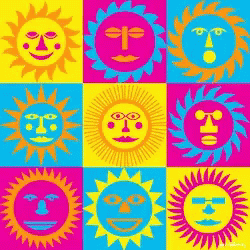 Smileys Ceramic Art GIF - Smileys Ceramic Art Sun Sculpture GIFs