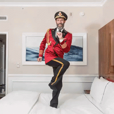 Oh Yeah GIF - Captain Bed Dance GIFs