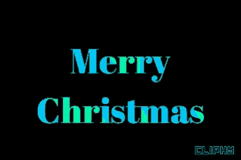 a black background with the words merry christmas in blue