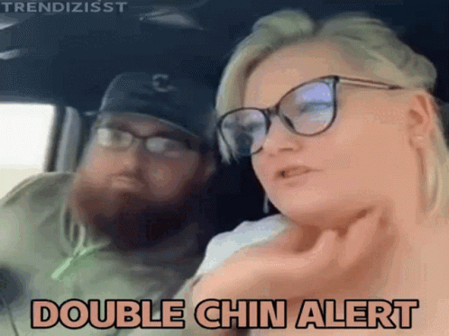 Double Chin Fat Face GIF - Double Chin Fat Face Too Fat GIFs