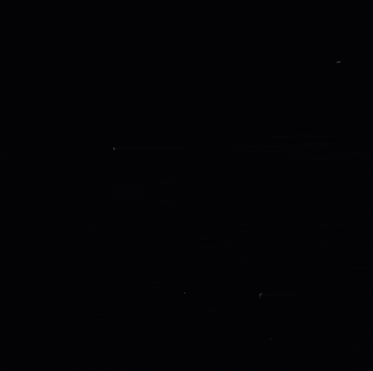 a black and white image of a cartoon character with a light behind it
