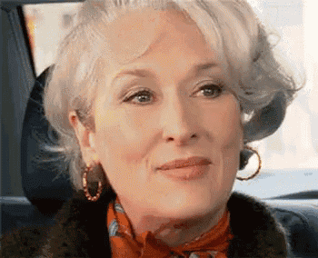 Meryl Streep Devil Wears Prada GIF