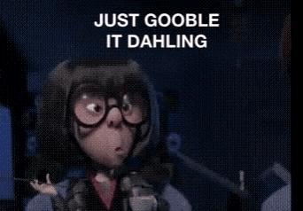Edna Mode Gooble GIF