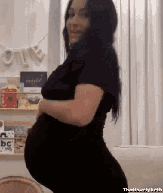 Pregnant Baby Bump GIF - Pregnant Baby Bump Nikki Bella GIFs