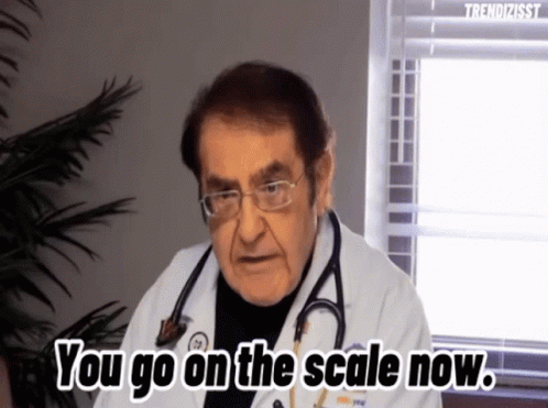 Scale Dr Now GIF - Scale Dr Now Fat GIFs