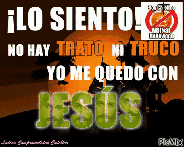 a poster that says jesus on it in green