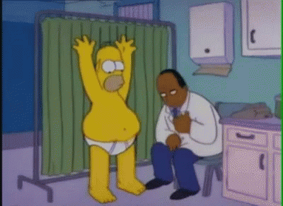Homer Tummy GIF - Homer Tummy The Simpsons GIFs