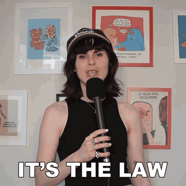 Its The Law Tara Mooknee GIF - Its The Law Tara Mooknee Its The Rule GIFs
