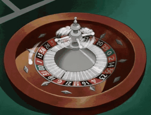 a roulette wheel with the number 20 in the center