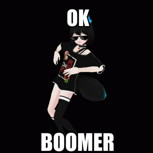 Ok Boomer Boomer GIF - Ok Boomer Boomer Meep GIFs