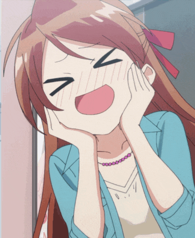 a close up of a girl making a face with her hands on her face