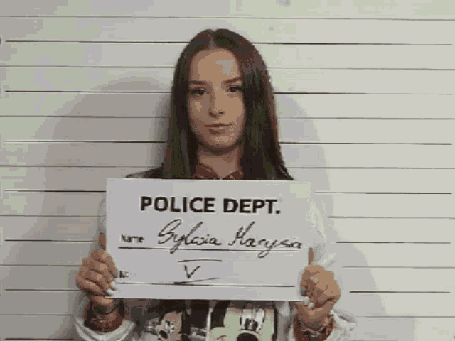 Sylwia Lipka Mugshot GIF - Sylwia Lipka Mugshot Police Dept GIFs