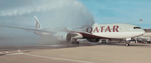 Qatar Airways Qatar World Cup Airways Livery GIF - Qatar Airways Qatar World Cup Airways Livery GIFs