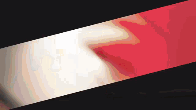 a red white and black background with a diagonal stripe