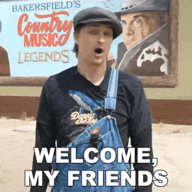 Welcome My Friends Danny Mullen GIF - Welcome My Friends Danny Mullen Glad To Have You Here GIFs