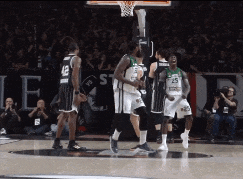 a basketball player with the number 25 on their shorts