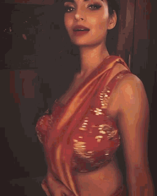 Indian Girl Indian GIF - Indian Girl Indian Saree GIFs