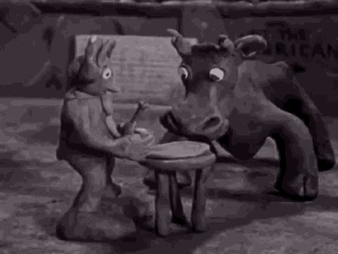 Stop Motion GIF - Stop Motion Cow GIFs