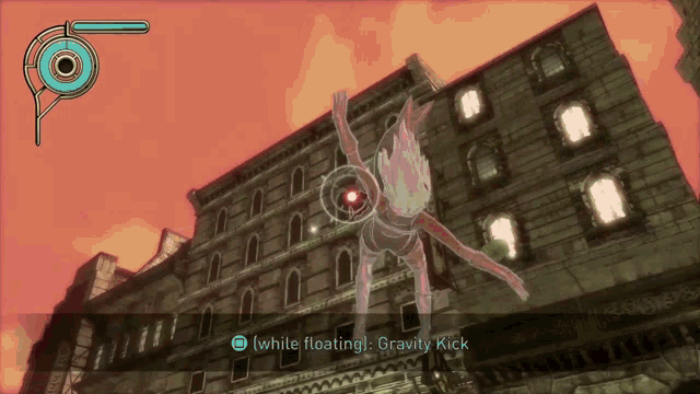 a screenshot of a video game that says " white floating " on it