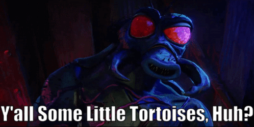 Tmnt Superfly GIF - Tmnt Superfly Yall Some Little Tortoises Huh GIFs