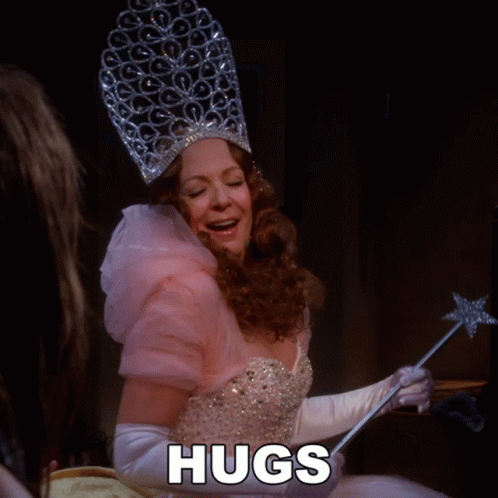 Hugs Bonnie GIF - Hugs Bonnie Allison Janney GIFs