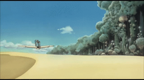 Nausicaa Ghibli GIF - Nausicaa Ghibli Chase GIFs