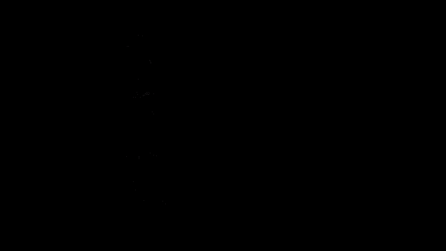 a row of silhouettes of people standing in a line