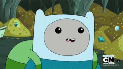 Amazing GIF - Adventure Time Finn Excited GIFs