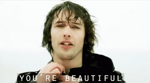 Youre Pretty Youre Beautiful GIF - Youre Pretty Youre Beautiful James Blunt GIFs