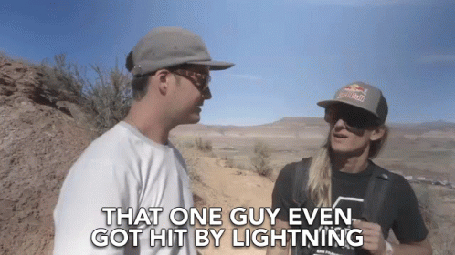 That One Guy Even Got Hit By Lightning Unlucky Guy GIF - That One Guy Even Got Hit By Lightning Got Hit By Lightning That One Guy GIFs