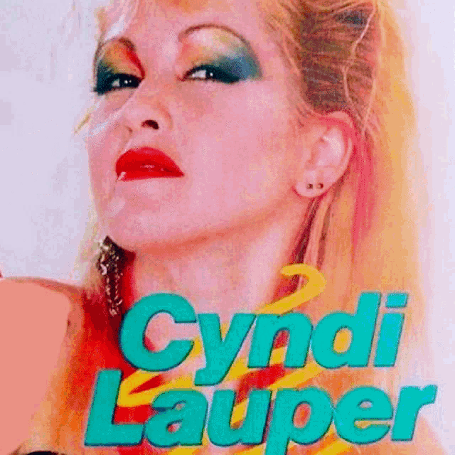 Cyndi Lauper Singer GIF - Cyndi Lauper Singer Music GIFs