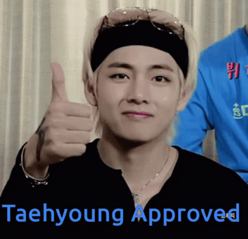 Approved Bts GIF - Approved Bts Taehyoung GIFs