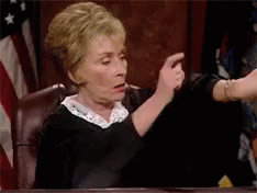 When Someone Won'T Stop Talking GIF - Hey Closeitup Judgejudy GIFs