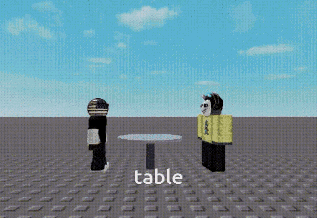 Table Oh No Our Table GIF - Table Oh No Our Table Susworld GIFs