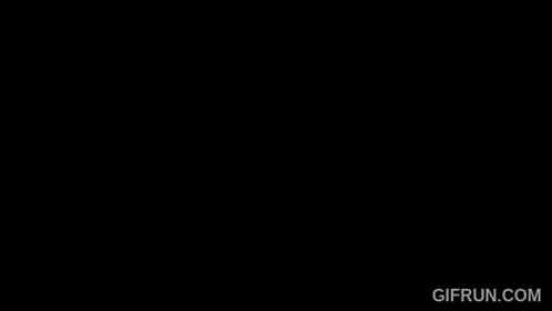 a gif from gifrun.com shows a person surrounded by blue ice