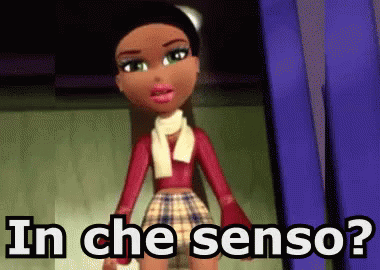 In Che Senso Non Capisco Cosa Vuoi Dire Bratz GIF - What Do Youmean I Dont Understand What Does That Mean GIFs