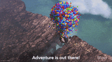 Adventure Is Out There Up Movie GIF - Adventure Is Out There Up Movie Spirit Of Adventure GIFs