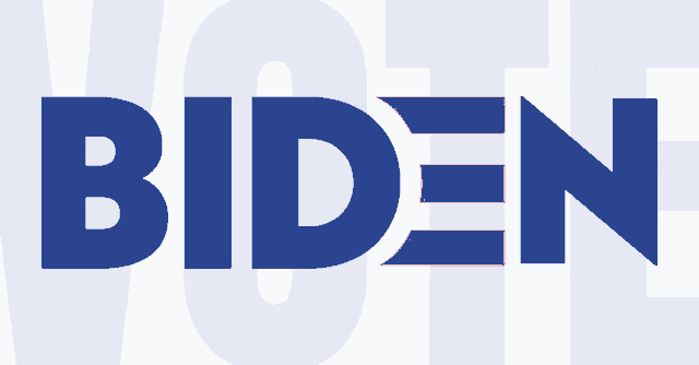 a biden logo with the website joebiden.com