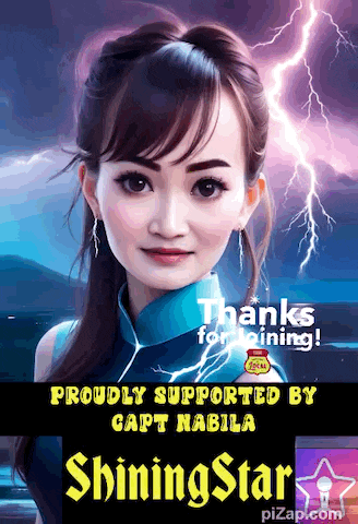a poster that says ' thanks for joining ' on it
