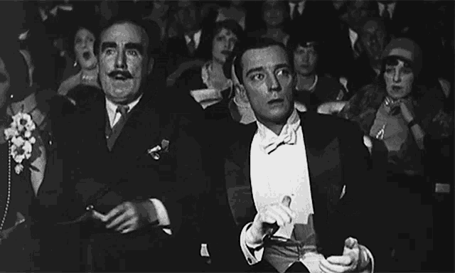 Buster Keaton Eager GIF