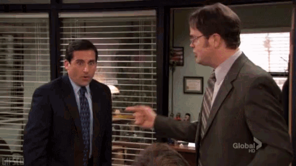 The Office Talk GIF - The Office Talk Get Hit GIFs