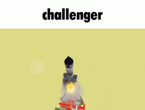 Challenger Rocket GIF - Challenger Rocket Roblox GIFs